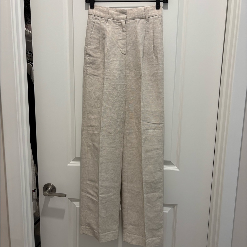 Aritzia Effortless Linen Pants